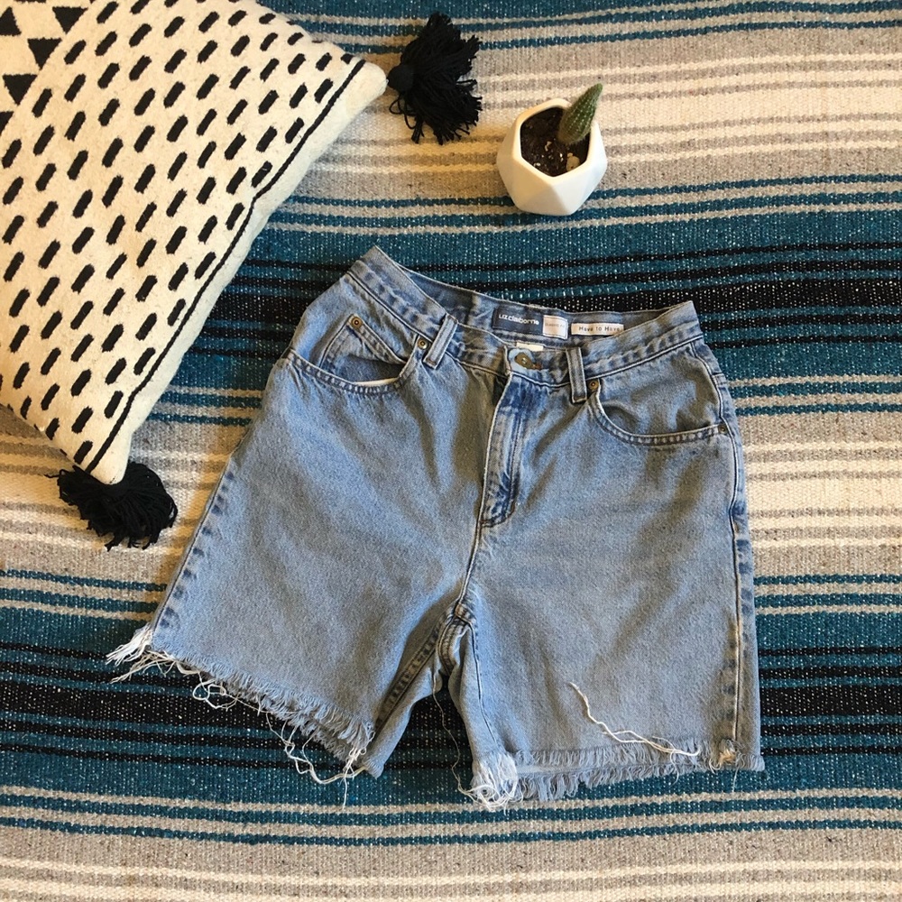 Vintage Jean Cutoff High Rise shorts